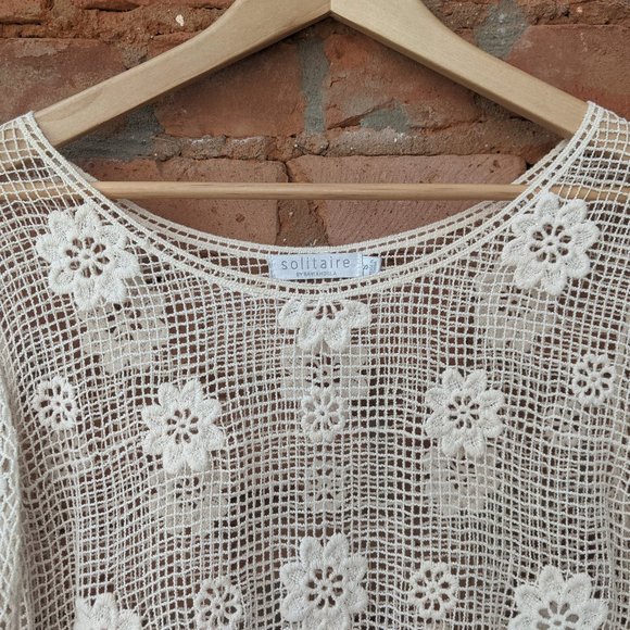 Boho Lace Dress / Cover Up - Picture 3 of 6